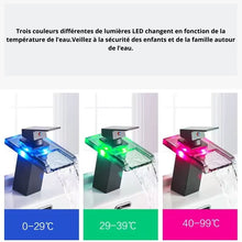 Charger l&#39;image dans la galerie, Robinet Changement De Couleur LED
