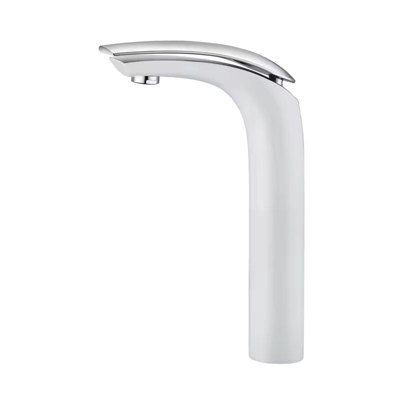 robinet mitigeur lavabo bassin blanc