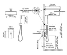 Charger l&#39;image dans la galerie, Mitigeur de douche eau chaude et eau froide
