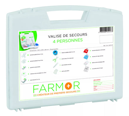 VALISE ECO FARMOR 4 PERSONNES