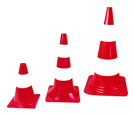 CONE PLASTIQUE 50CM 1,1 KG NADIA SIGNALISATION