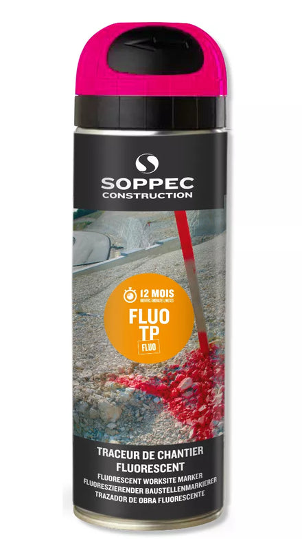 TRACEUR SOPPEC DE CHANTIER FLUO TP ORANGE 9-12 MOIS 500 ML